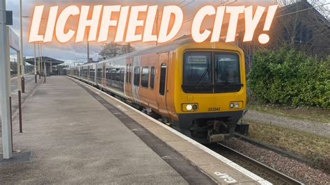 Lichfield City Railway Station Lic 180223 Ft Xc Diverts Youtube