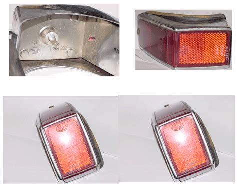 Tail Light Side Reflectorright Ghia 70 71used Item Number