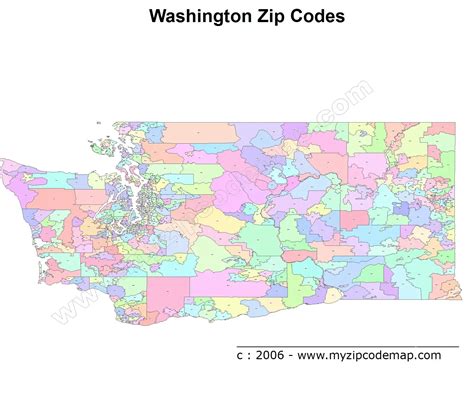 Map Zip Codes Washington London Top Attractions Map