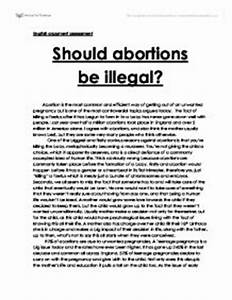 abortion research paper examples
