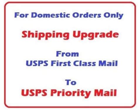 Priority Mail Shipping Upgrade Us Domestic Orders Only Craft Supplies