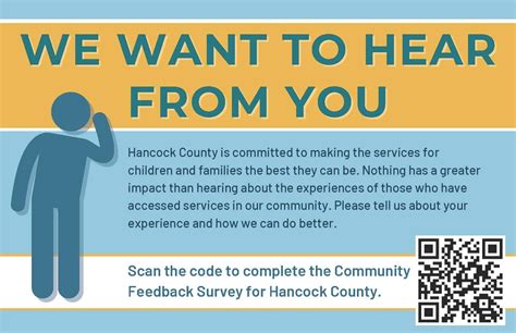 We Want To Hear From You Hancock County Board Of Alcohol Drug