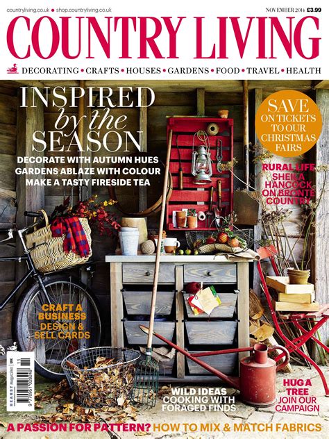 Country Living Magazine November 2014 Cover Uk Country