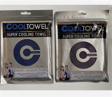 Cool Towel Super Cooling Towel Pomegranatewellness