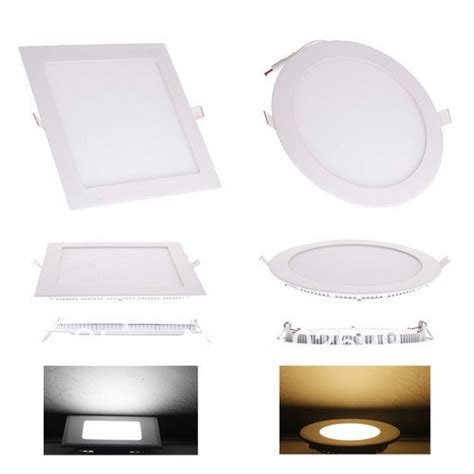 6w Slim Recess Led Panel Light Shape Square Model Numbername Smd