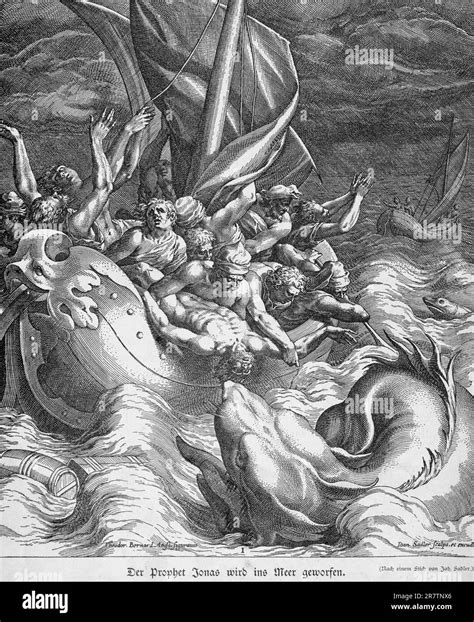 The Prophet Jonah Is Thrown Into The Sea Jonah Chapter 1 Verses 1 16