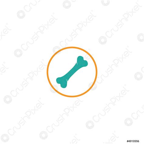 Bone Logo Vector Template Stock Vector 4910556 Crushpixel