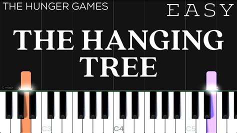 The Hanging Tree The Hunger Games Mockingjay Easy Piano Tutorial Youtube