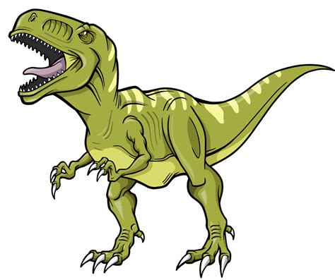 Vector Stock Clipart Dinosaurs Cartoon Drawing Of Dinosaur Hd Png The