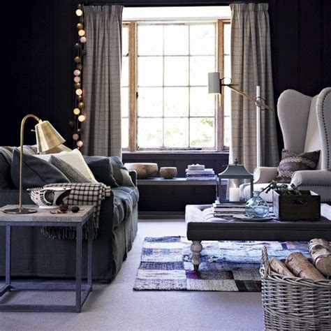 Warm Blue Living Room Living Room Designs Housetohome