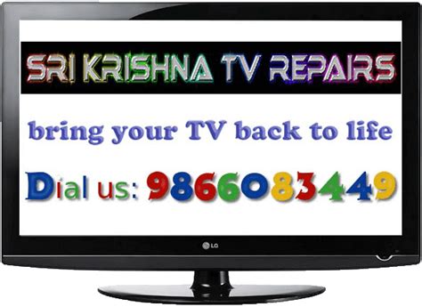 Tv Repair Home Service And Lcd Wall Fitting Hyderabad Sri Krishna