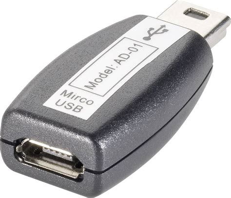Renkforce USB Cable USB 2 0 USB Micro B Plug USB A Socket 15 00 Cm