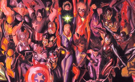Marvel Marvel Generations Art Print By Alex Ross Art