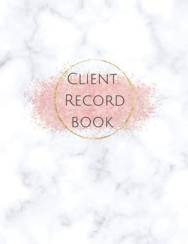 Client Record Book Client Data Organizer Log Book With A Z Alphabetical Tabs Client Record