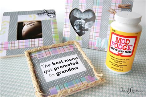 Maybe you would like to learn more about one of these? DIY baby shower gift for grandma - Everyday Dishes