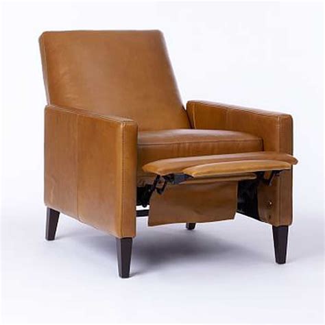 Shop west elm at chairish, home of the best vintage and used furniture, decor and art. Sedgwick Recliner, Stetson Leather, Cognac... by West Elm ...