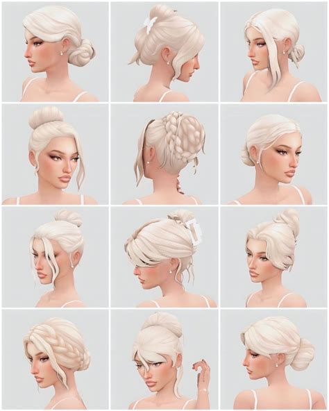 Marilynjeansims In 2023 Sims Hair Sims 4 Sims