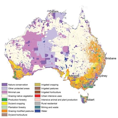 Australia Natural Resources Map Australian National University