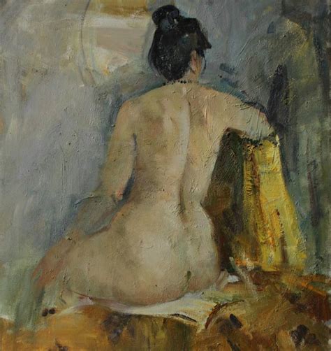 Nude Painting By Alona Andreeva Saatchi Art