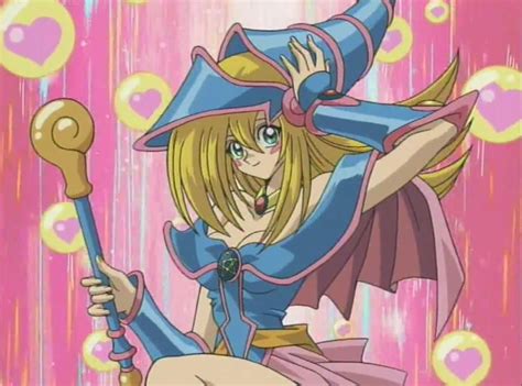 Yu Gi Oh Duel Monsters Black Magician Girl Anime The Magicians
