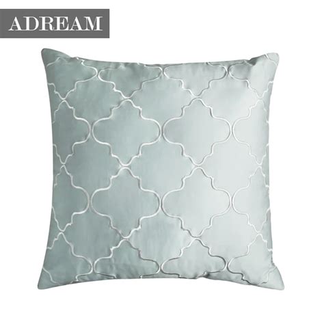 100 Cotton Euro Shams Pillow Cover Decorative Pillowcase Fashion