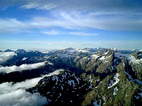 New Zealand South Island Mountain Range David J Rodger