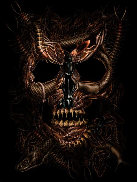 Amazing Artworks Of Scary And Deadly Skulls Nfs
