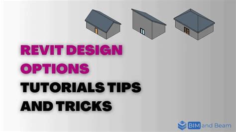 Revit Design Option A Beginners Guide With 10 Minutes Easy Video