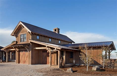 Boulder County Ranch Rustic Exterior Denver By Rmt Architects