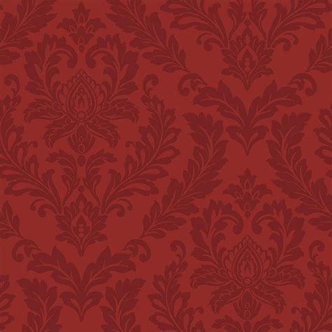 Red Damask Nilaya By Asian Paints Ethereal Red HD Phone Wallpaper