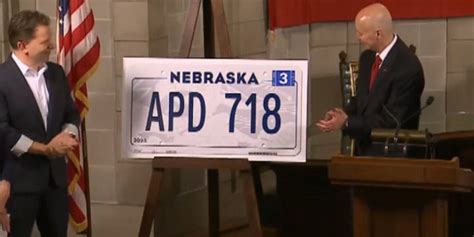 Nebraskas New License Plate Design Unveiled Romaha