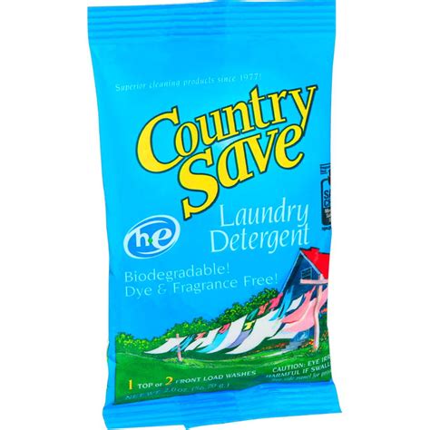 Laundry Detergent Packets Country Save Natural Laundry Detergent