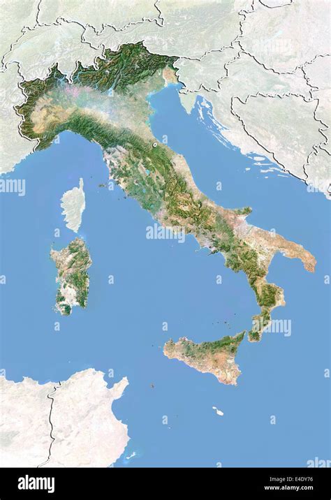 Vista Satellitare Sardegna Immagini E Fotografie Stock Ad Alta