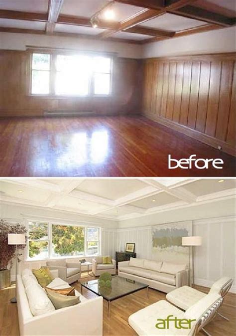 The choice of primer you apply. Painted Wood Panelling | Paneling makeover, Home, Wood ...