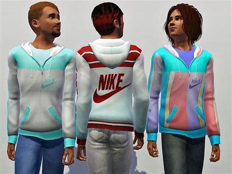 The Sims Resource Nike Top By Luckyoyo