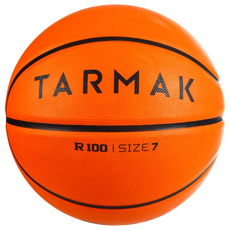 R100 Adult Size 7 Durable Basketball Perfect For Beginners Orange