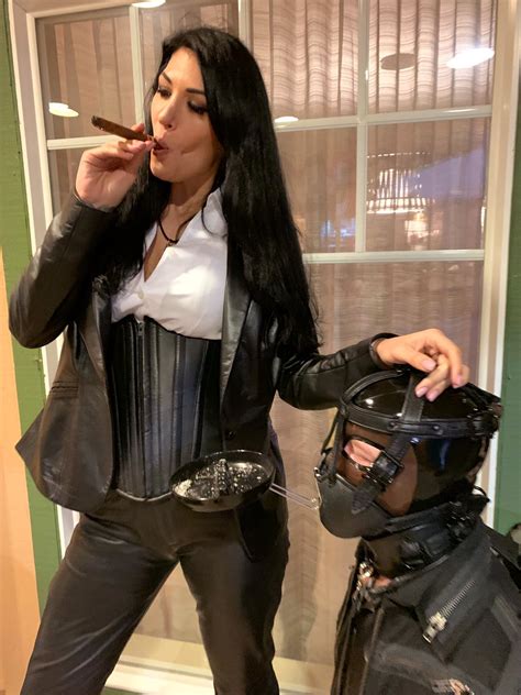 Mistress Damazonia Light Up A Cigar 16 Photos The CigarMonkeys