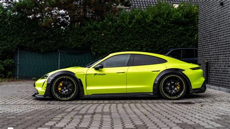 Porsche Taycan Tuning Prior Design Pd Te Widebody Aerodynamic Kit