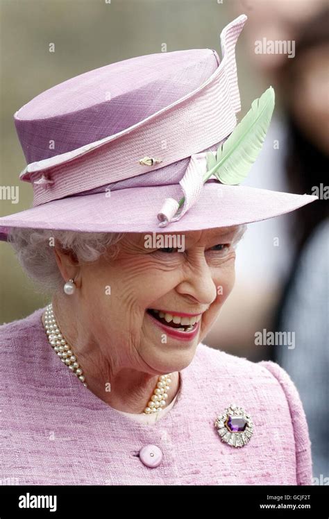Queen Elizabeth Ii Attends The Ceremony Of The Keys At The Palace Of