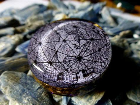 Earth Ley Lines Ancient Map Orgone Pendant Programmed