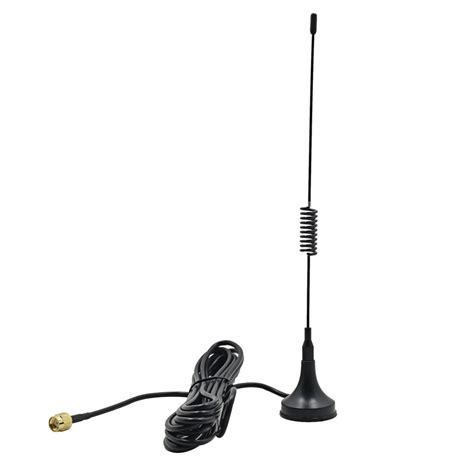 3cmjt 5pcs 3 Meter Rg174 Gprs Gsm Antenna Sma Male Cable 9001800mhz
