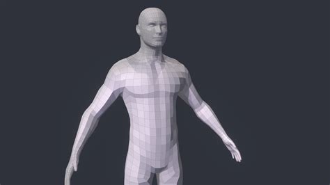 Male Basemesh Download Free 3d Model By Miles0707 Milesdiduck