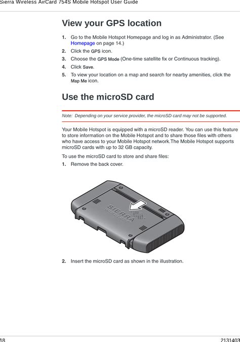 Sierra Wireless Ac754s Mobile Hotspot User Manual Aircard 753s 754s