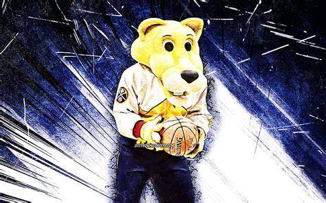 4k Free Download Rocky The Mountain Lion Grunge Art Mascot Denver