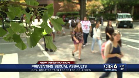 Gov Creates Va Task Force On Sexual Assault At Colleges