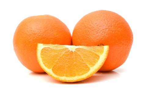 Orange Fruit And His Segments Stock Photo Image Of Citrus Color