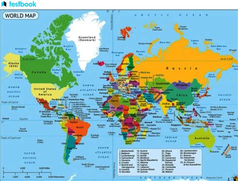 Maps For Upsc Preparation Political Physical And World Maps