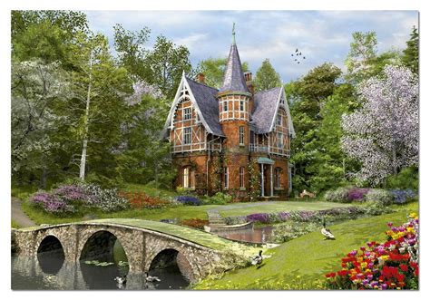 The Flint Cottage Jigsaw Puzzle Is A Beautiful Jigsaw Puzzle That