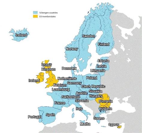 Absolute Guide On Schengen Area Countries With Map Schen Travels