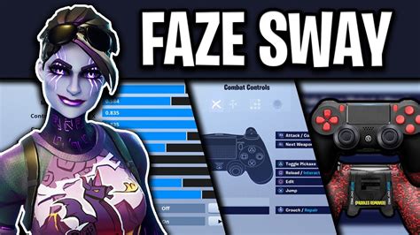 Faze Sways New Fortnite Sensitivity Controller And Setup Updated